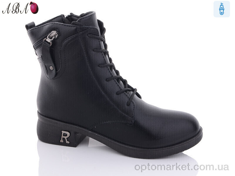 Купить Черевики жіночі M11 Aba чорний, фото 2