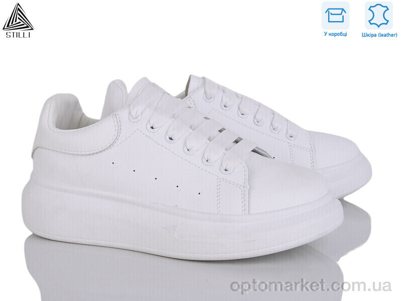 Купить Кросівки жіночі M20-1 шкіра Stilli білий, фото 2