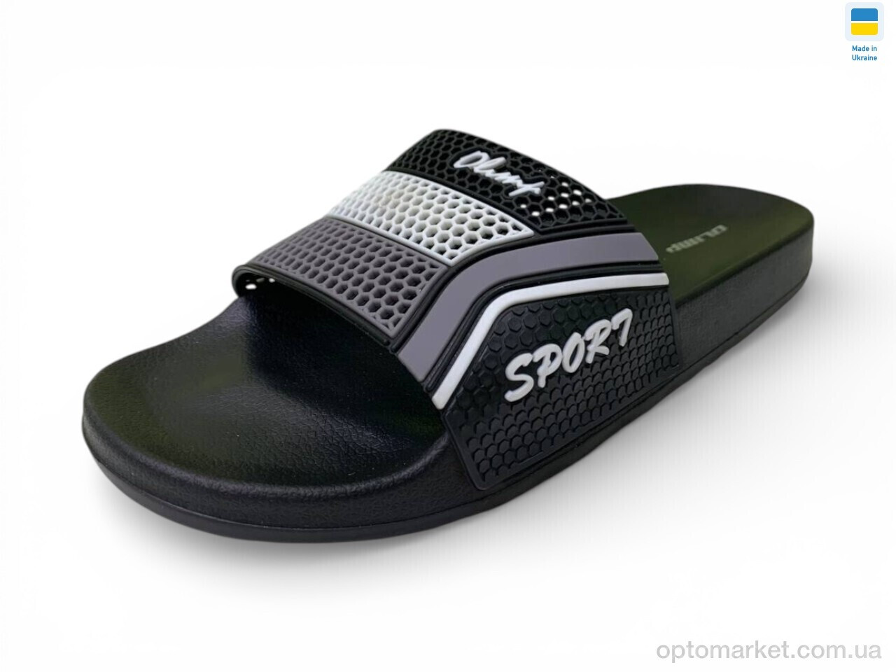 Купить Шльопанці чоловічі M231 сірий Olimp сірий, фото 2