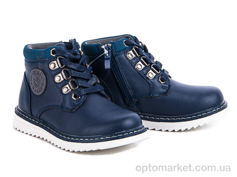 Купить Черевики дитячі M281-1 navy С.Луч синій, фото 2