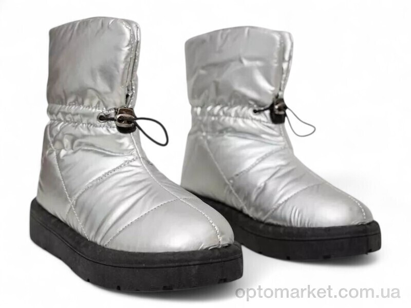 Купить Дутики жіночі M300-7 Stilli срібний, фото 3