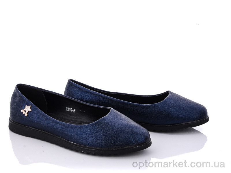 Купить Балетки жіночі M304-3 X&Y синій, фото 2