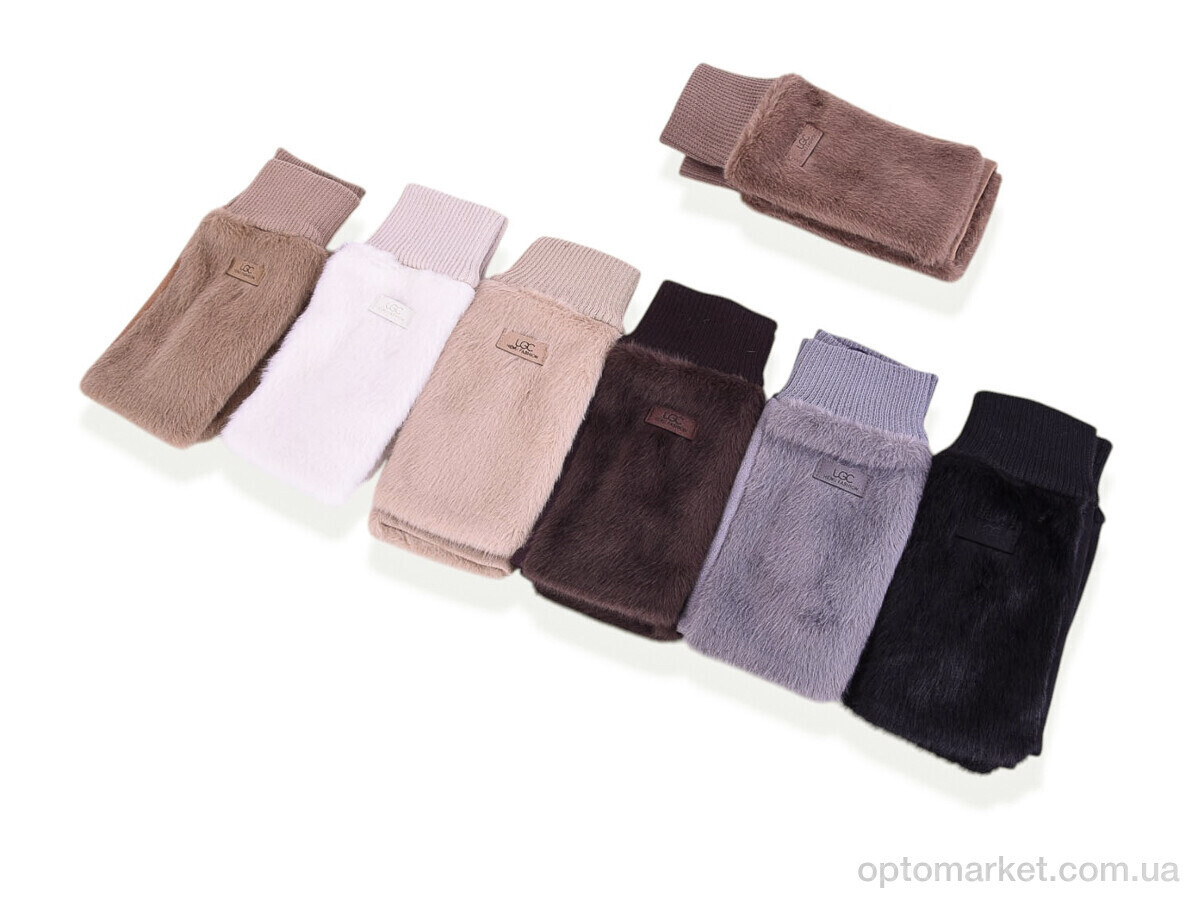 Купить Митенки жіночі M51 (норка-замш) mix Number one мікс, фото 3