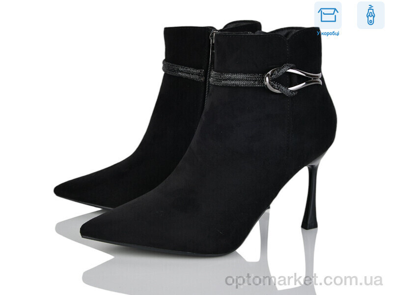 Купить Черевики жіночі M52-1 Lemon чорний, фото 2