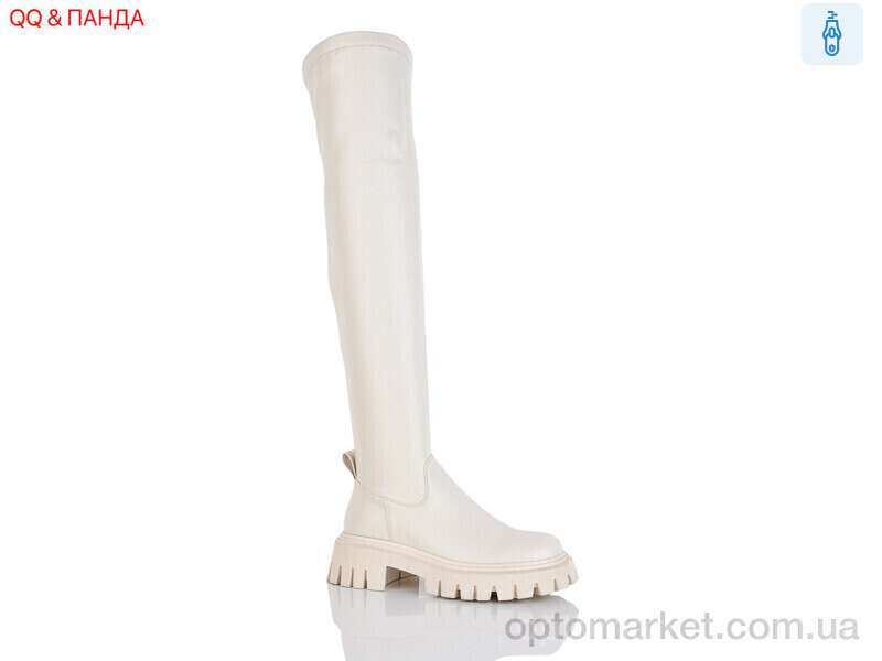 Купить Ботфорти жіночі M649 Алена Ван бежевий, фото 2