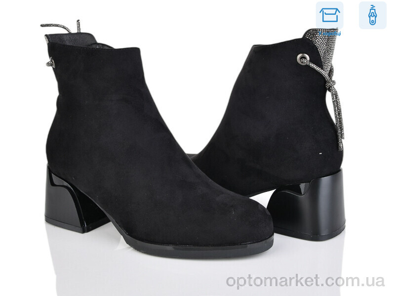 Купить Черевики жіночі M65-1 Lemon чорний, фото 2