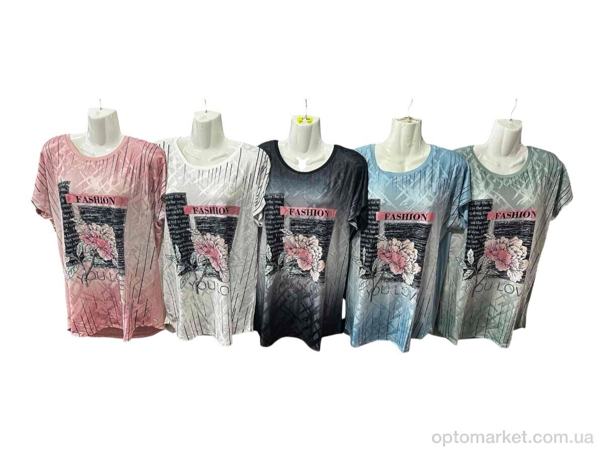 Купить Футболка жіночі M666 mix Sport style мікс, фото 2