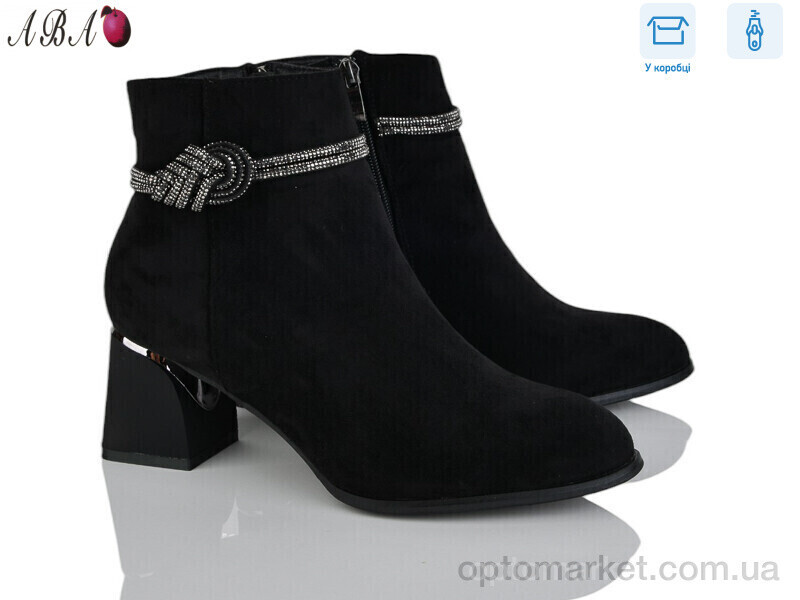 Купить Черевики жіночі M6ABA0-1 Lemon чорний, фото 2