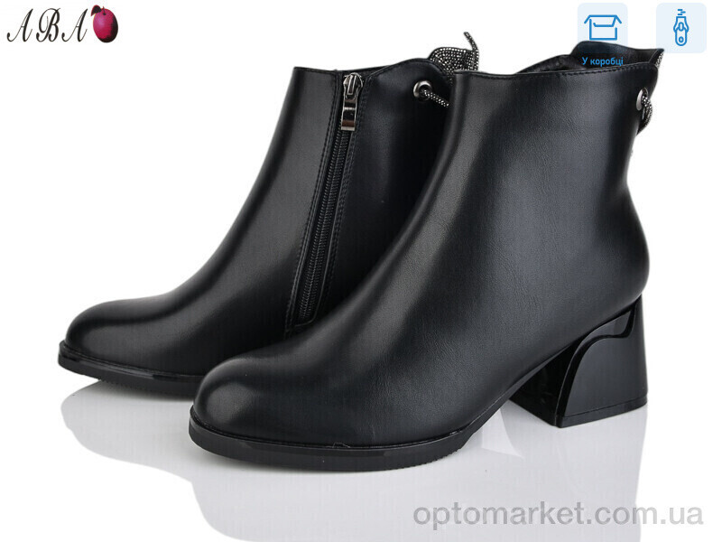 Купить Черевики жіночі M6ABA5-2 Lemon чорний, фото 2