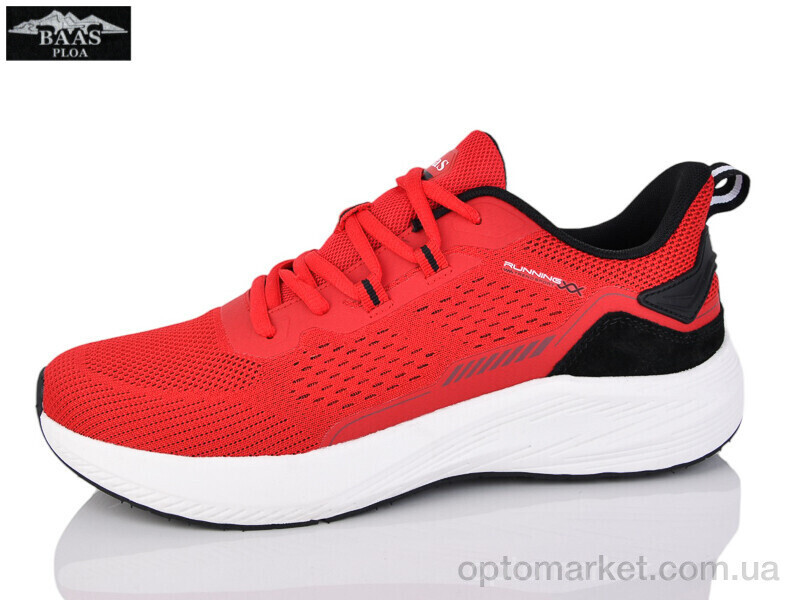 Купить Кросівки чоловічі M7617-8 Baas червоний, фото 2
