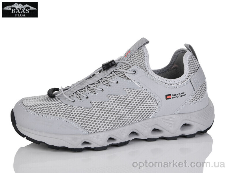 Купить Кросівки чоловічі M7627-7 Baas сірий, фото 2