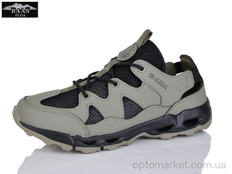 Купить Кросівки чоловічі M7641-9 Baas хакі, фото 2