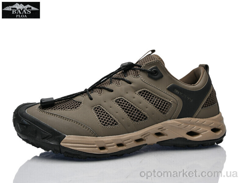 Купить Кросівки чоловічі M7661-6 Baas хакі, фото 2