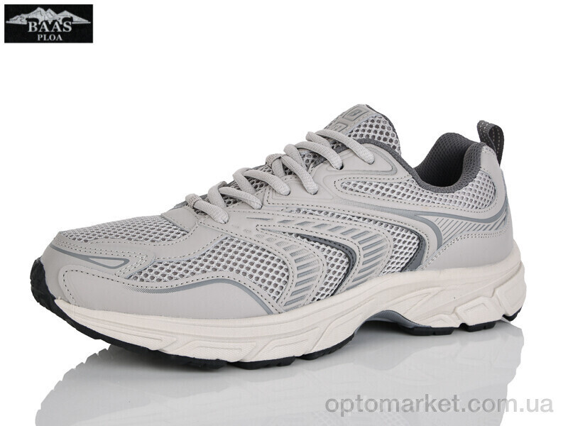 Купить Кросівки чоловічі M7672-25C Baas сірий, фото 2