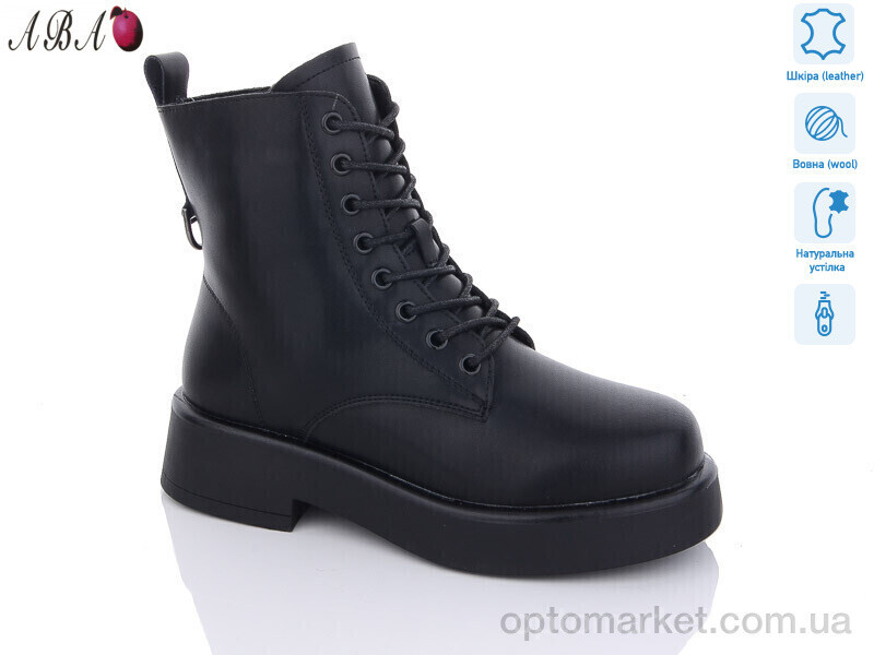 Купить Черевики жіночі M9ABA59 Hengji чорний, фото 2