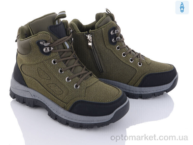 Купить Черевики унісекс MDS03-1 Ok Shoes зелений, фото 2
