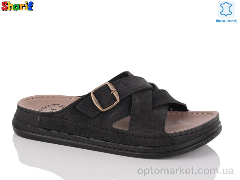 Купить Шльопанці чоловічі ME6004-1 Serra чорний, фото 2