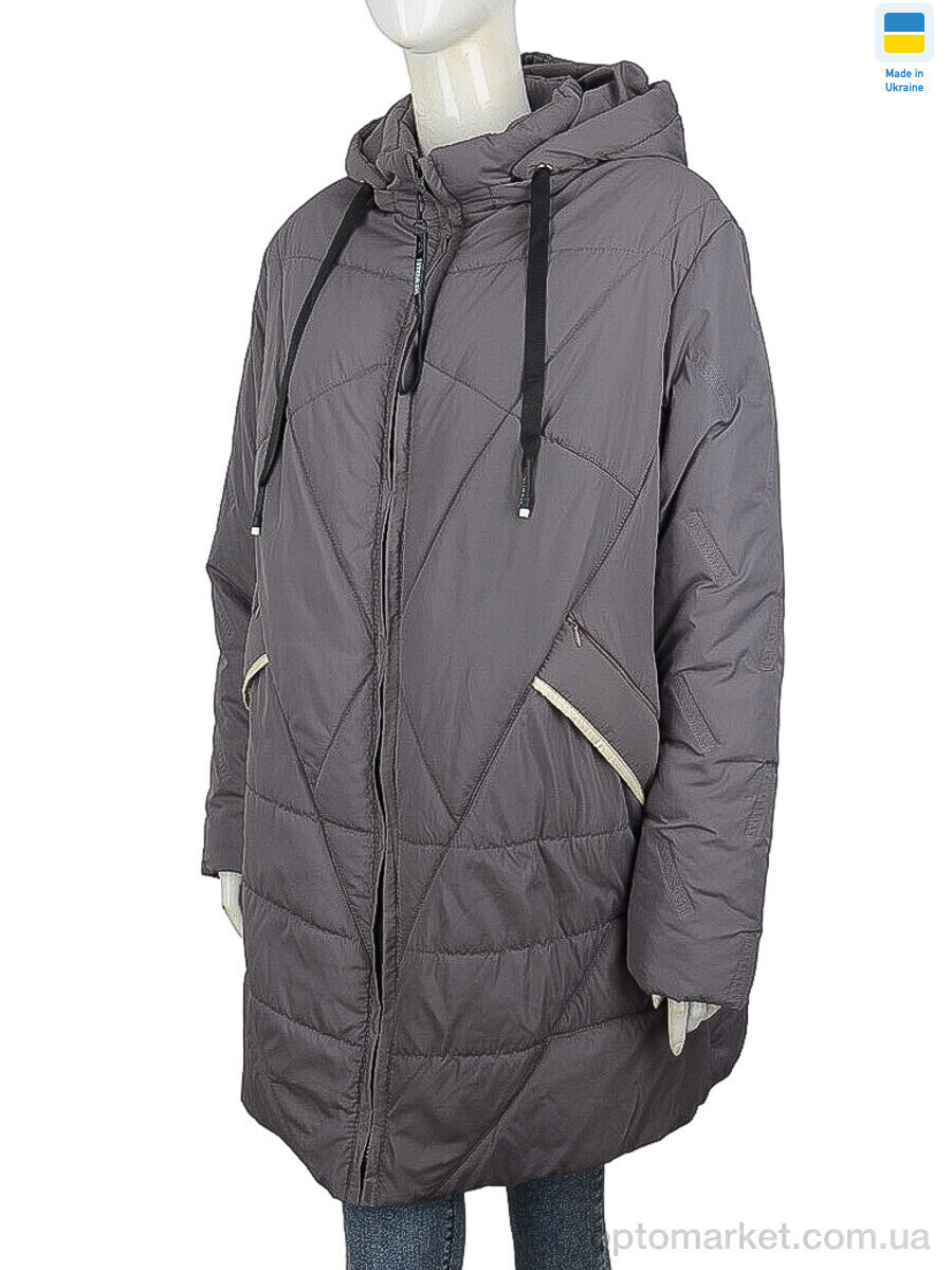 Купить Куртка жіночі Мілана ожиновий Divo фіолетовий, фото 4