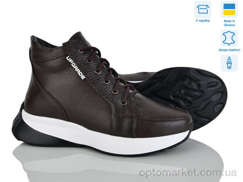 Купить Черевики жіночі Мішель шок.и.м. Golden Natali коричневий, фото 2