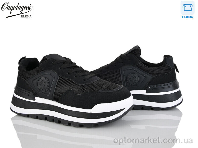 Купить Кросівки жіночі MN258-1 Ouqidageni чорний, фото 2
