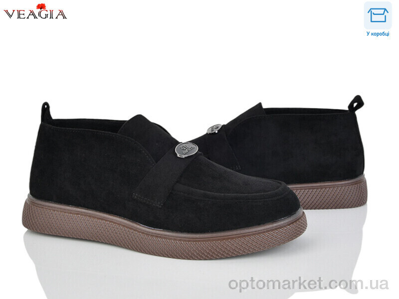 Купить Туфлі жіночі MU203-2 Veagia чорний, фото 2