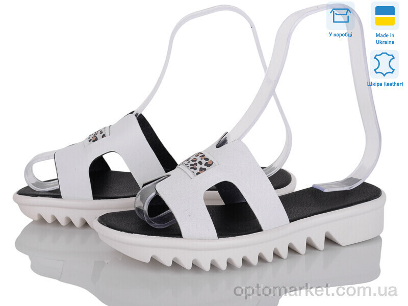 Купить Шльопанці жіночі MV118-3 A.Dama білий, фото 2
