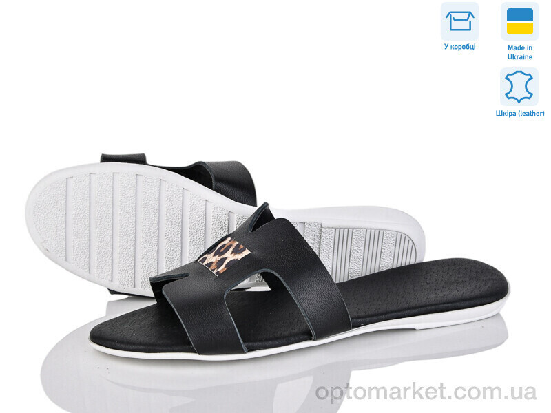 Купить Шльопанці жіночі MV127-1 ч.ш. A.Dama чорний, фото 2