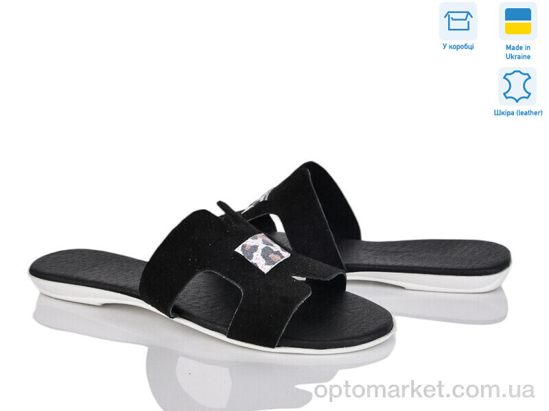 Купить Шльопанці жіночі MV127-6 чорний з. A.Dama чорний, фото 2