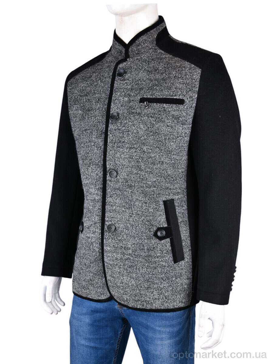 Купить Пальто чоловічі N0-2 grey (08164) Dikaiqunhao сірий, фото 4