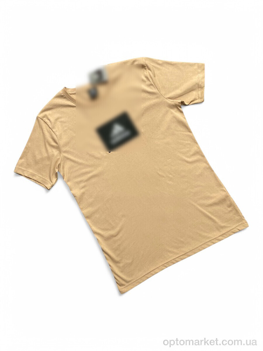 Купить Футболка чоловічі N000-Ad beige A.idas бежевий, фото 3