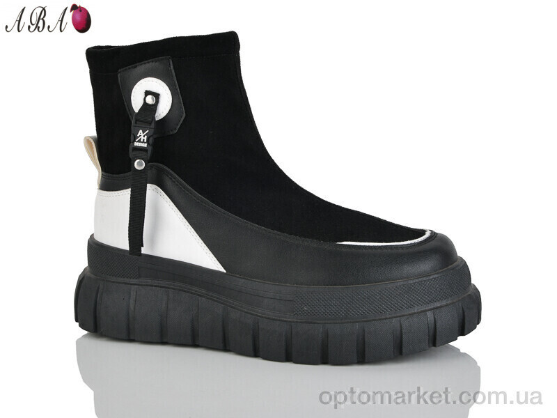 Купить Черевики жіночі N001-2 Aba чорний, фото 2