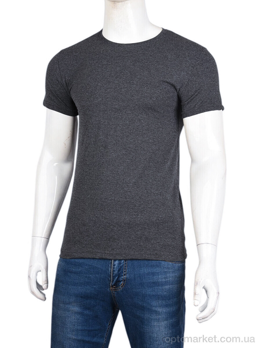 Купить Футболка чоловічі N006-1 grey Banko сірий, фото 4