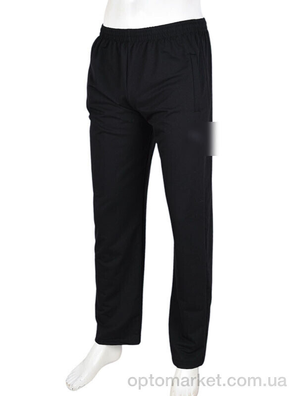 Купить Спортивні штаны чоловічі N007-4 black P.ma чорний, фото 5