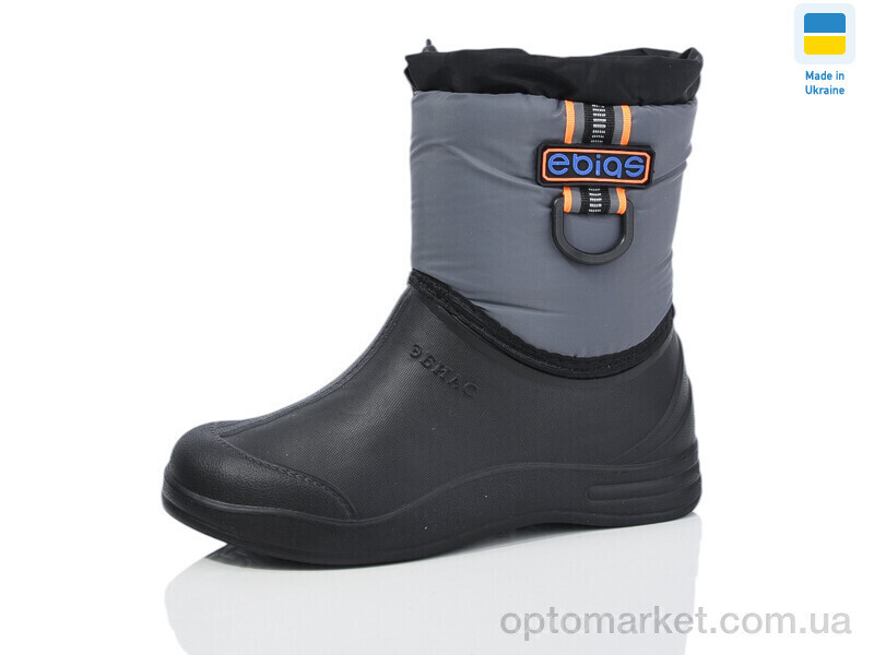 Купить Чоботи з піни дитячі N101 чорний Эбиас чорний, фото 2