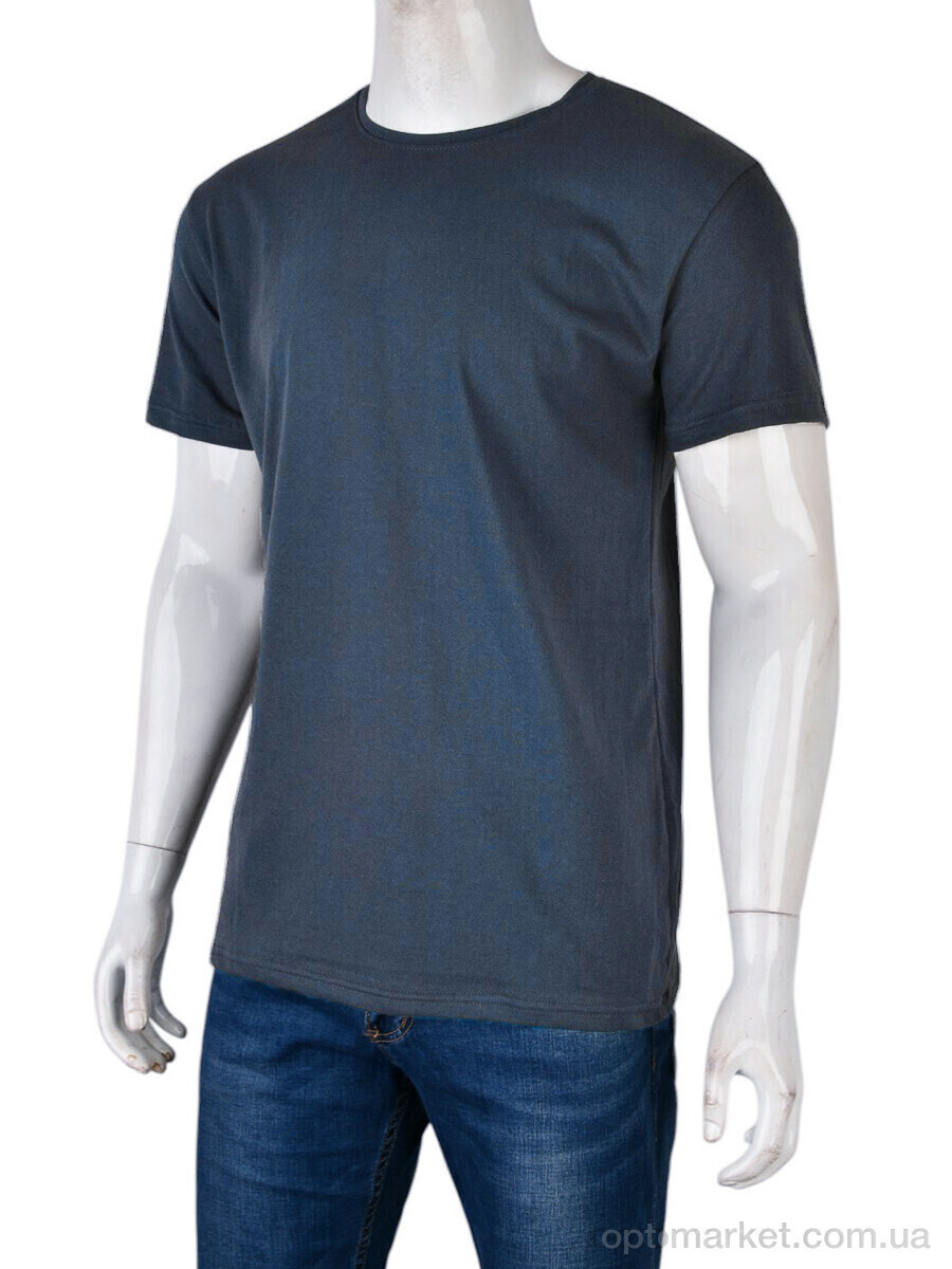 Купить Футболка чоловічі N2001-6 d.grey Banko сірий, фото 2