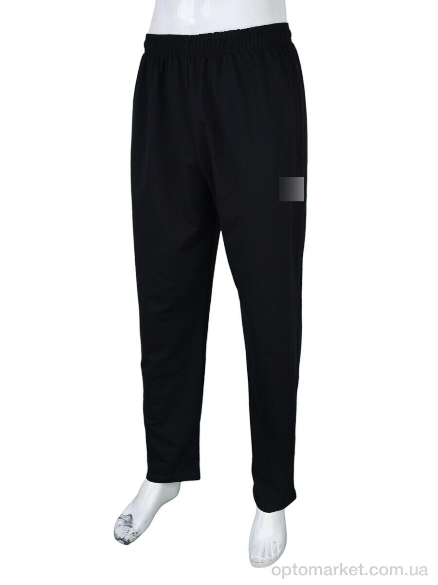 Купить Спортивні штаны чоловічі N2010-3 black N.ke чорний, фото 3