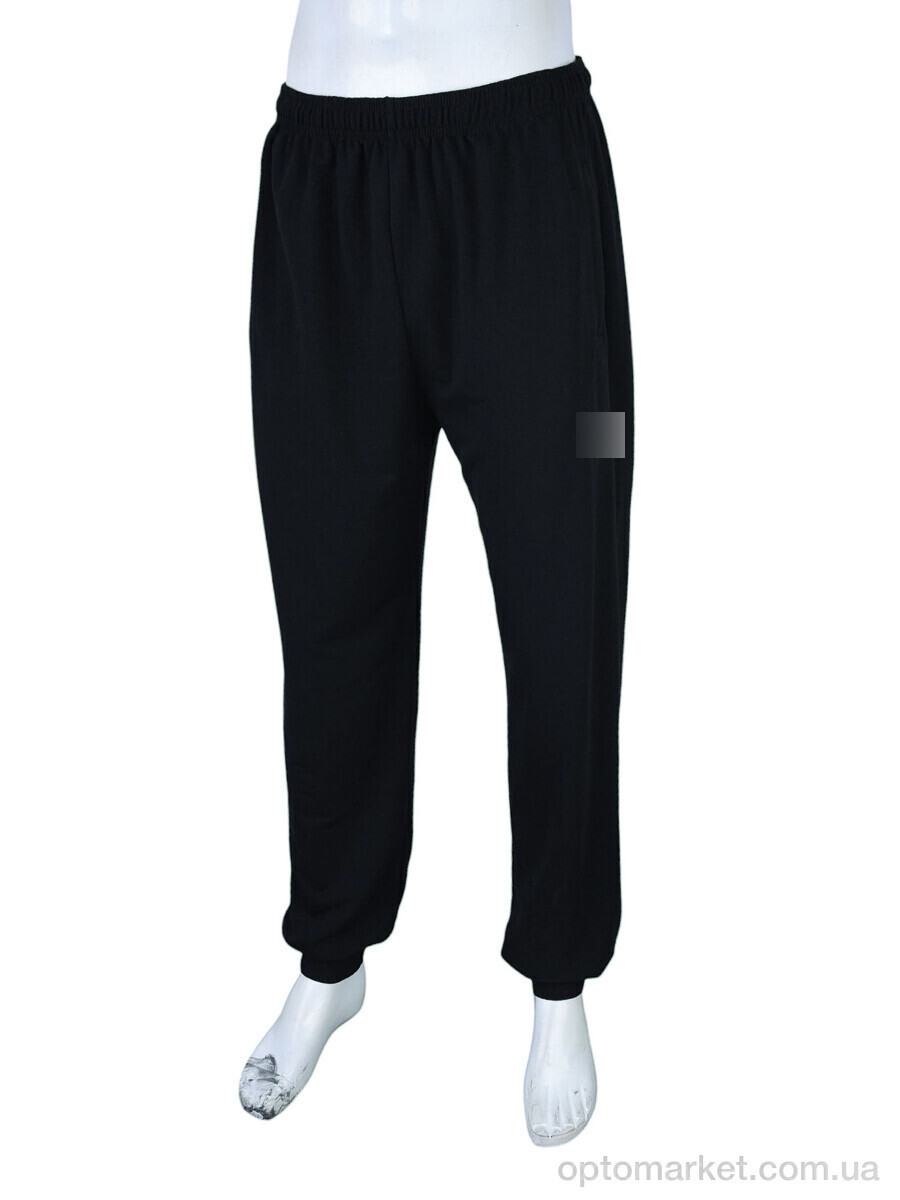 Купить Спортивні штаны чоловічі N2010-4 black N.ke чорний, фото 3