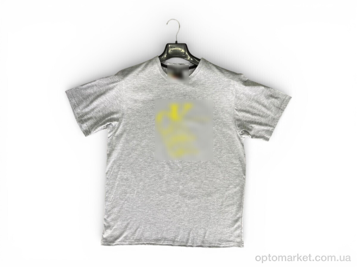 Купить Футболка унісекс N25 grey C.lvin klein сірий, фото 3