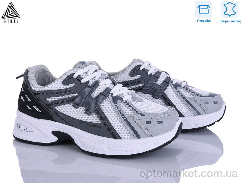 Купить Кросівки жіночі N350-6 шкіра Stilli білий, фото 2