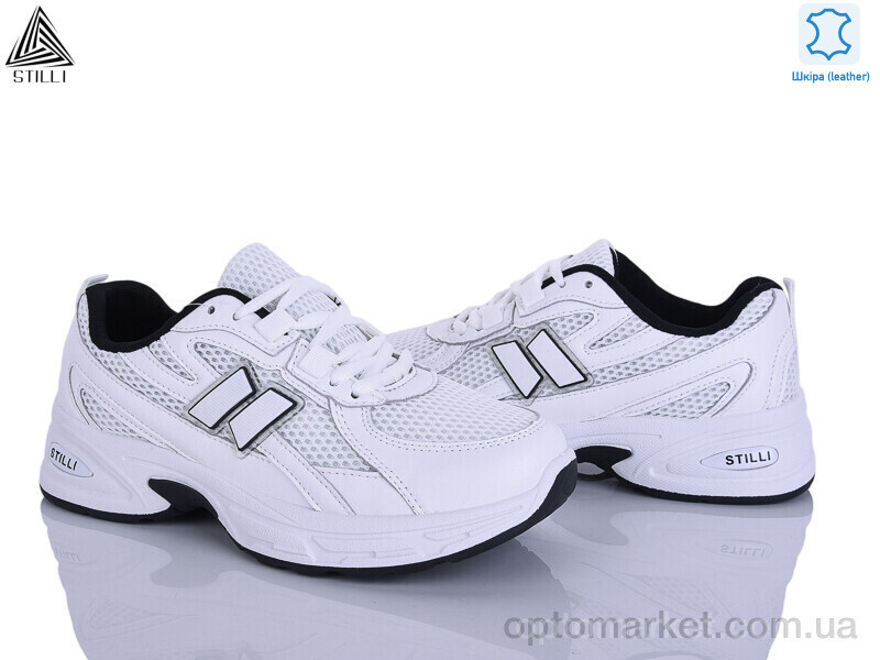 Купить Кросівки жіночі N370-3 шкіра Stilli білий, фото 2