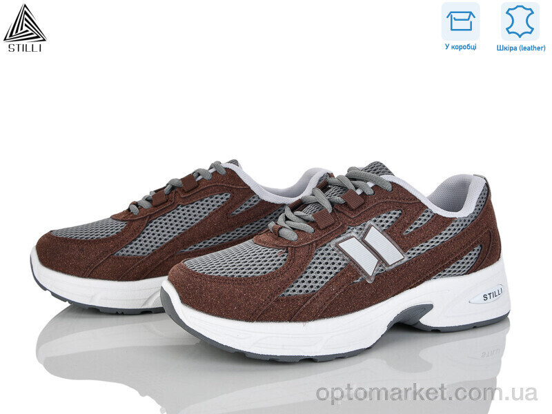 Купить Кросівки жіночі N380-16 шкіра Stilli сірий, фото 2