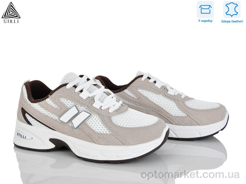 Купить Кросівки жіночі N380-4 шкіра Stilli білий, фото 2
