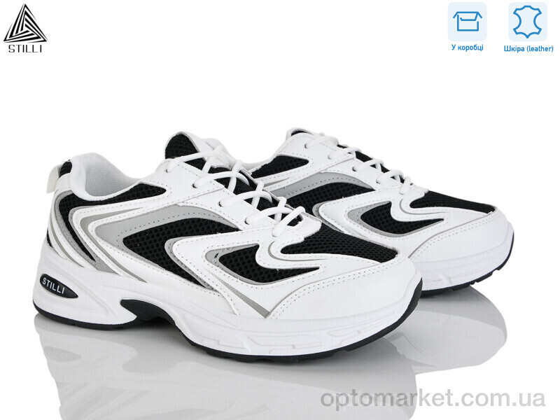 Купить Кросівки жіночі N390-8 шкіра Stilli білий, фото 2