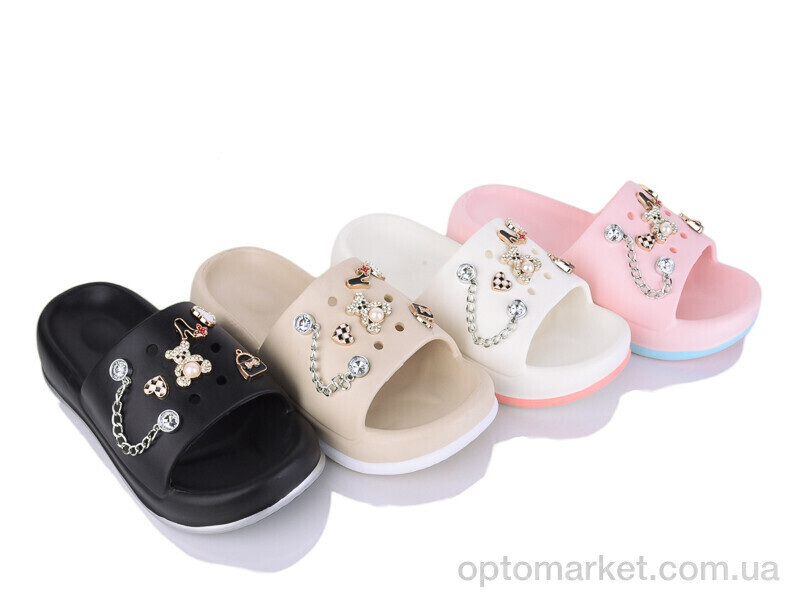 Купить Шльопанці жіночі N402 mix Deshman мікс, фото 2