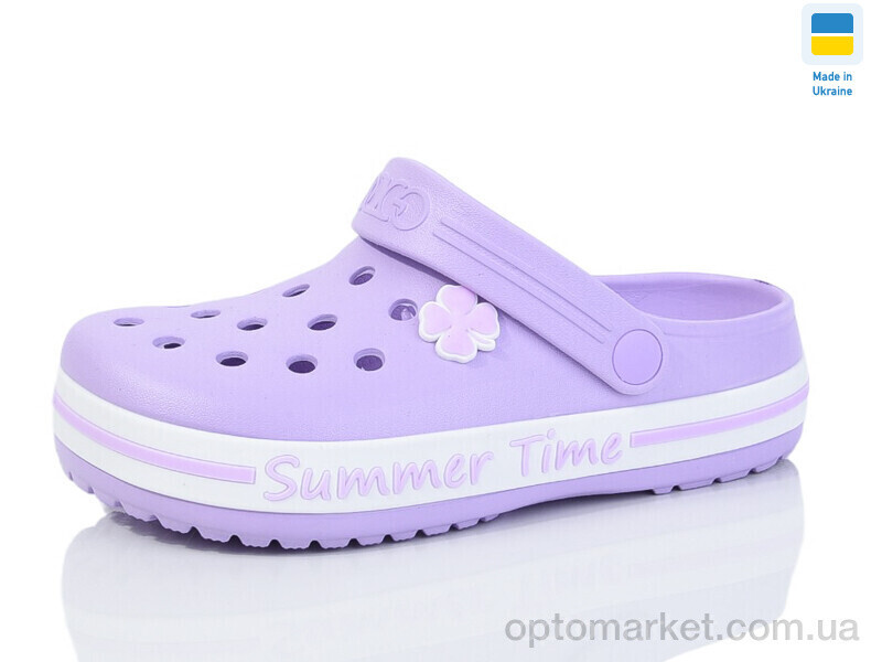 Купить Крокси жіночі N417 лаванда Dago фіолетовий, фото 2