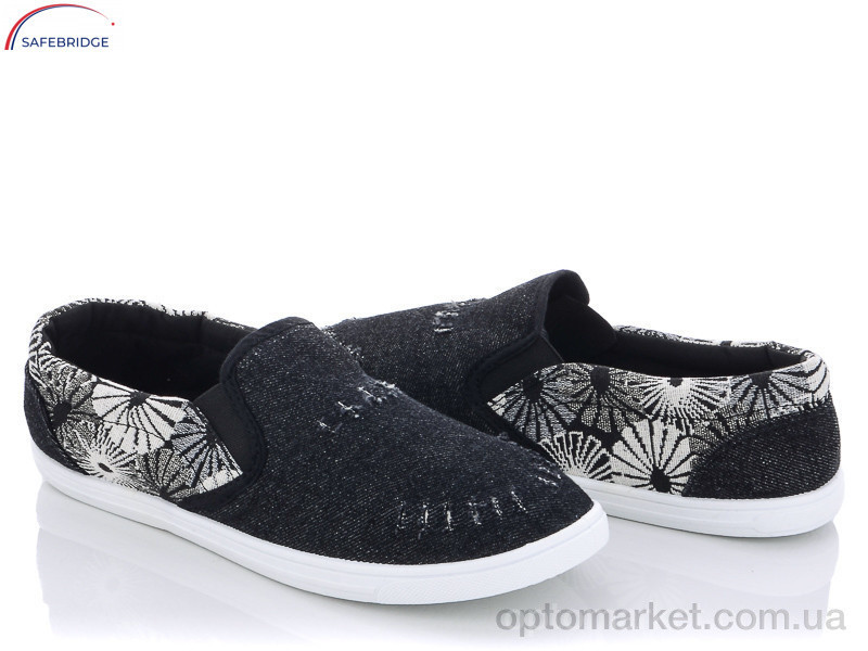 Купить Сліпони жіночі N617-1 black Victoria чорний, фото 2