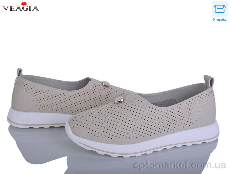 Купить Туфлі жіночі N90-3 Veagia бежевий, фото 2