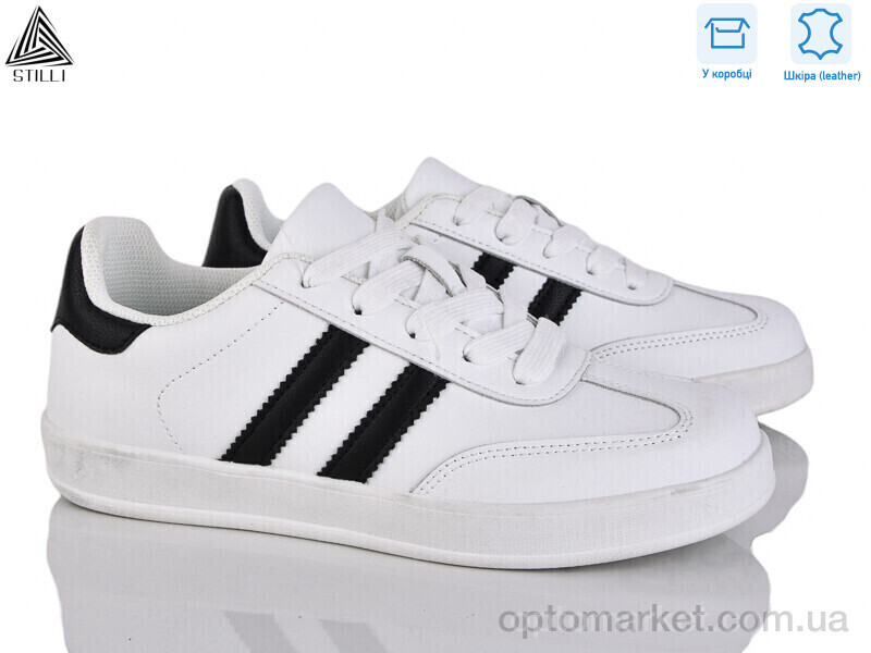 Купить Кросівки жіночі NA10-11 шкіра Stilli білий, фото 2
