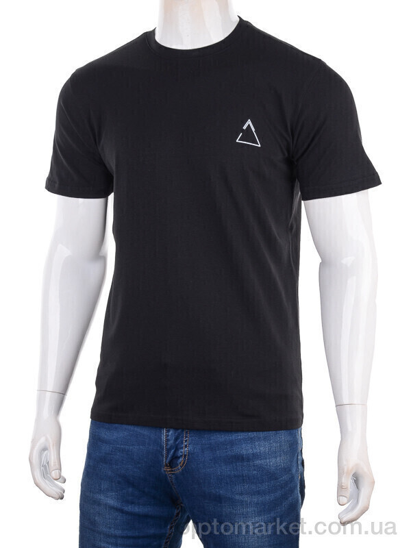 Купить Футболка чоловічі Nabo 01 black Nabo чорний, фото 4