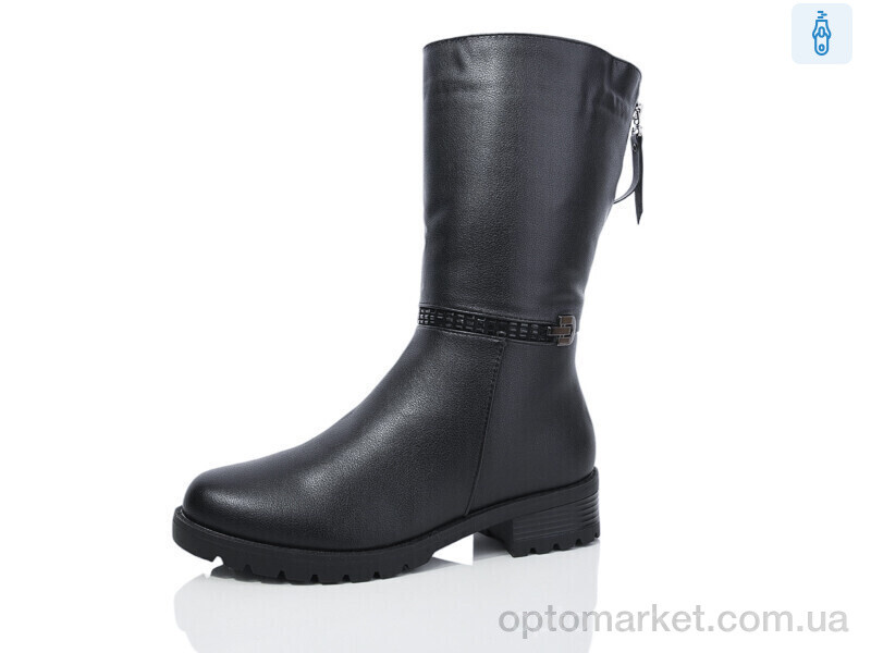 Купить Чоботи жіночі NB16 ARZO чорний, фото 2